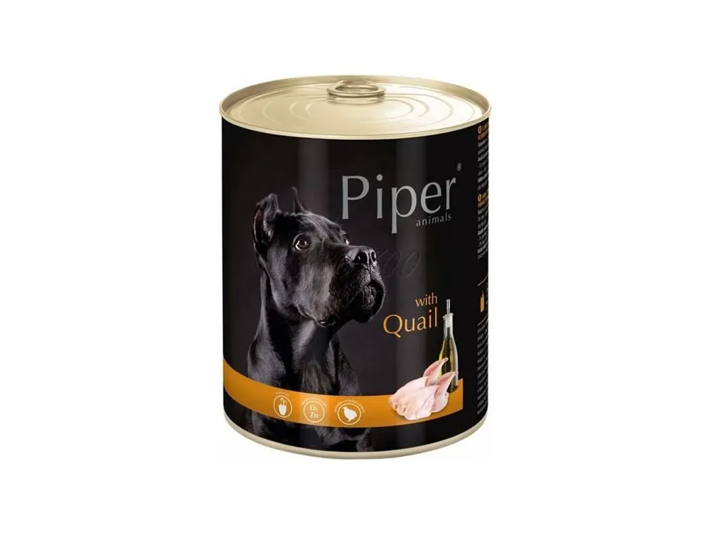 Piper s křepelkou - konzerva pro psy 800 g Hit Sezóny