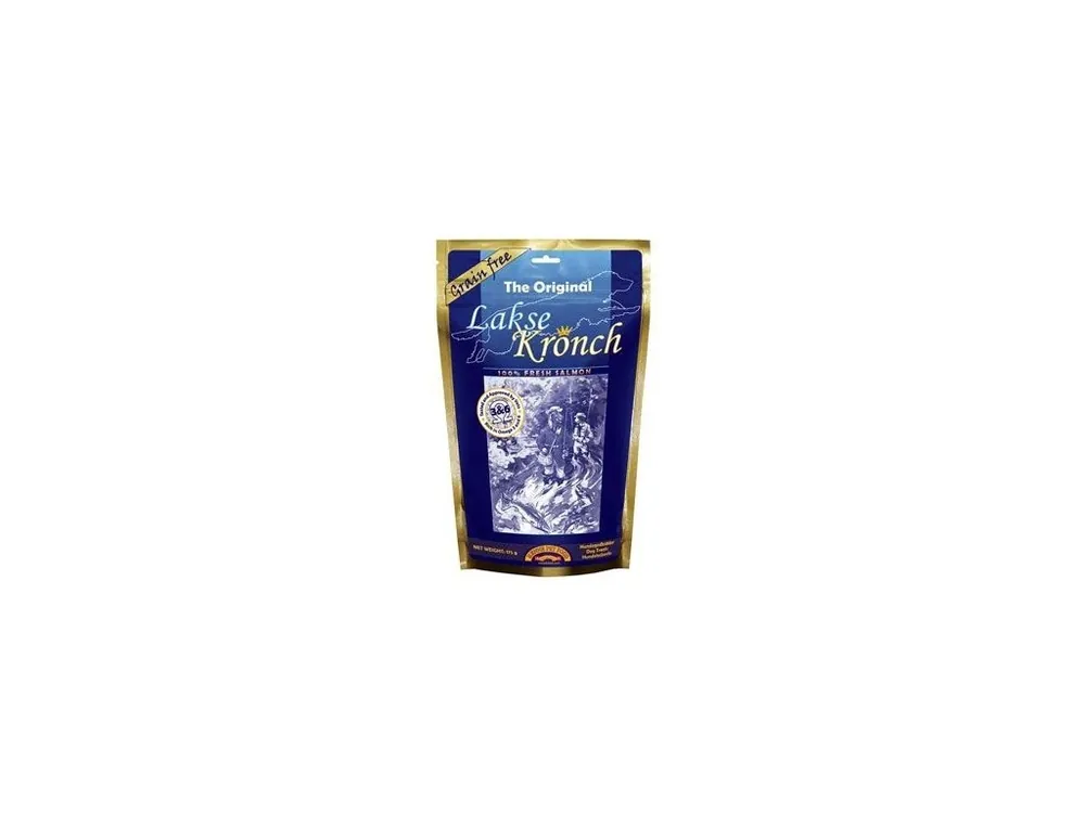 Kronch Original sušené pamlsky z lososa 175 g Zlevněný