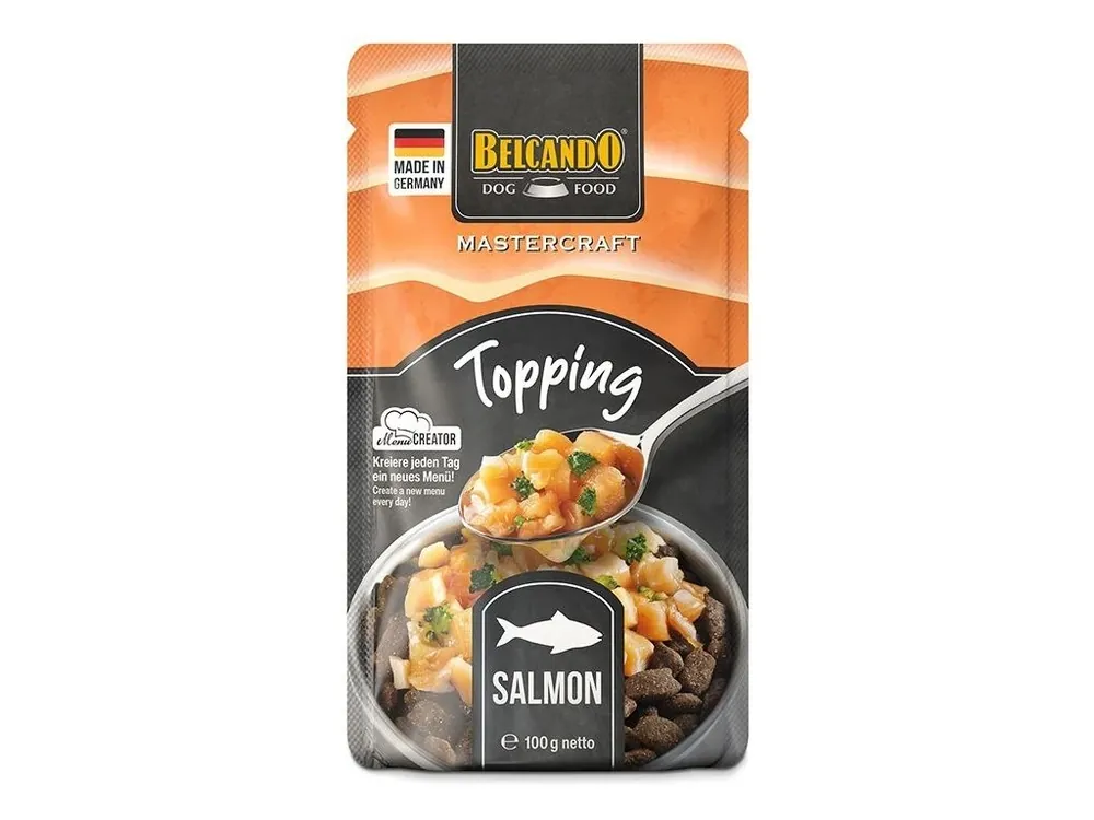 Belcando MASTERCRAFT Topping losos - masová polévka pro psy 100 g Cenový Hit