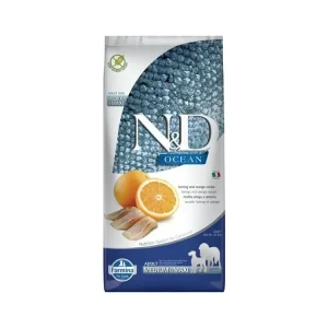 N&D Ocean Dog Adult Herring Orange 12 kg Vysoce Kvalitní