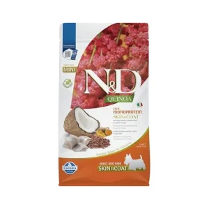 Akční Nabídka N&D Dog GF Quinoa Skin&Coat Mini sleď kokos 800 g