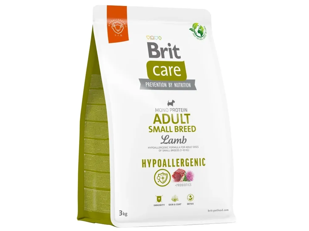 Rychlé Dodání Brit Care Dog Adult Small Lamb 3 kg