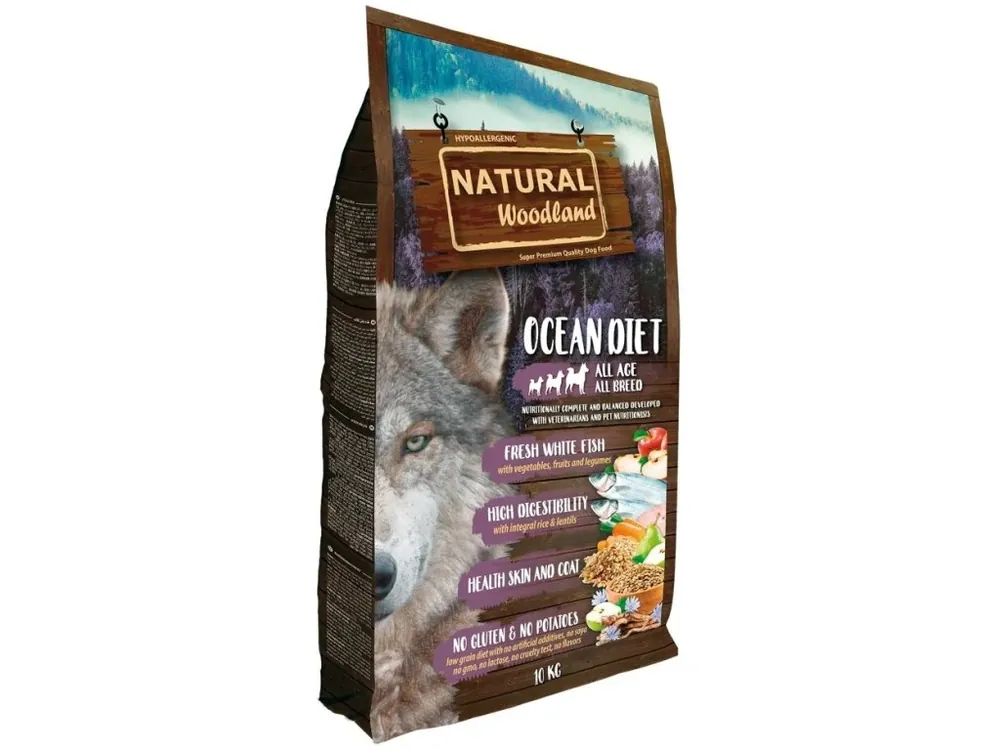 Natural Woodland Dog Ocean 2 kg Zlevněný