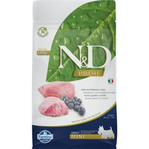 Finální Výprodej N&D Prime Dog Adult Mini Lamb Blueberry 800 g