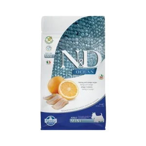 N&D Ocean Dog Adult Mini Herring Orange 800 g Nová Kolekce