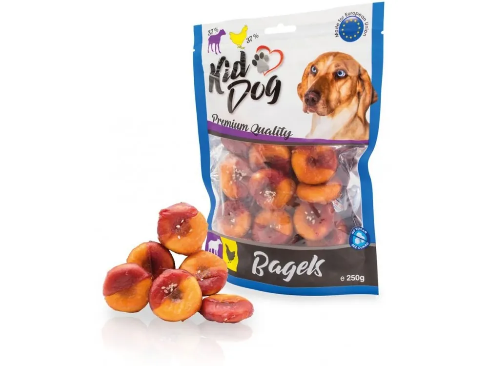 Kiddog rýžové housky s jehněčím a kuřecím masem 250 g + držáček na pamlsky k focení selfie ZDARMA Pouze Dnes