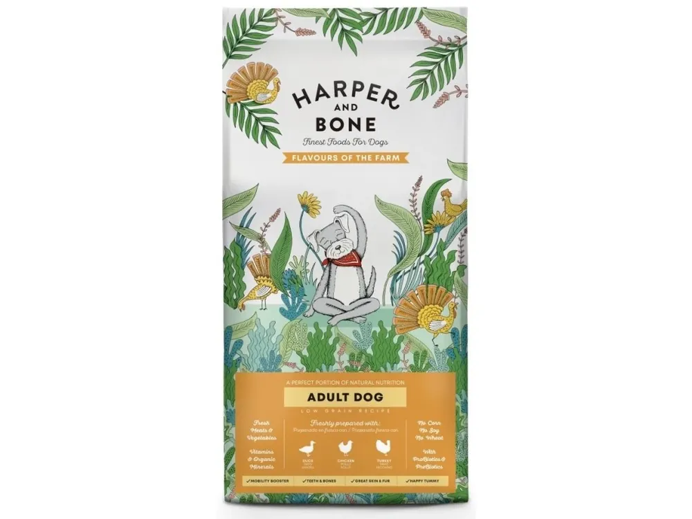 Harper and Bone Dog Adult Farm 18 kg + přetahovací hračka zdarma Expresní Doručení