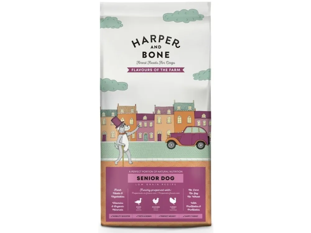Harper and Bone Dog Senior Farm 2 kg Rychlé Dodání