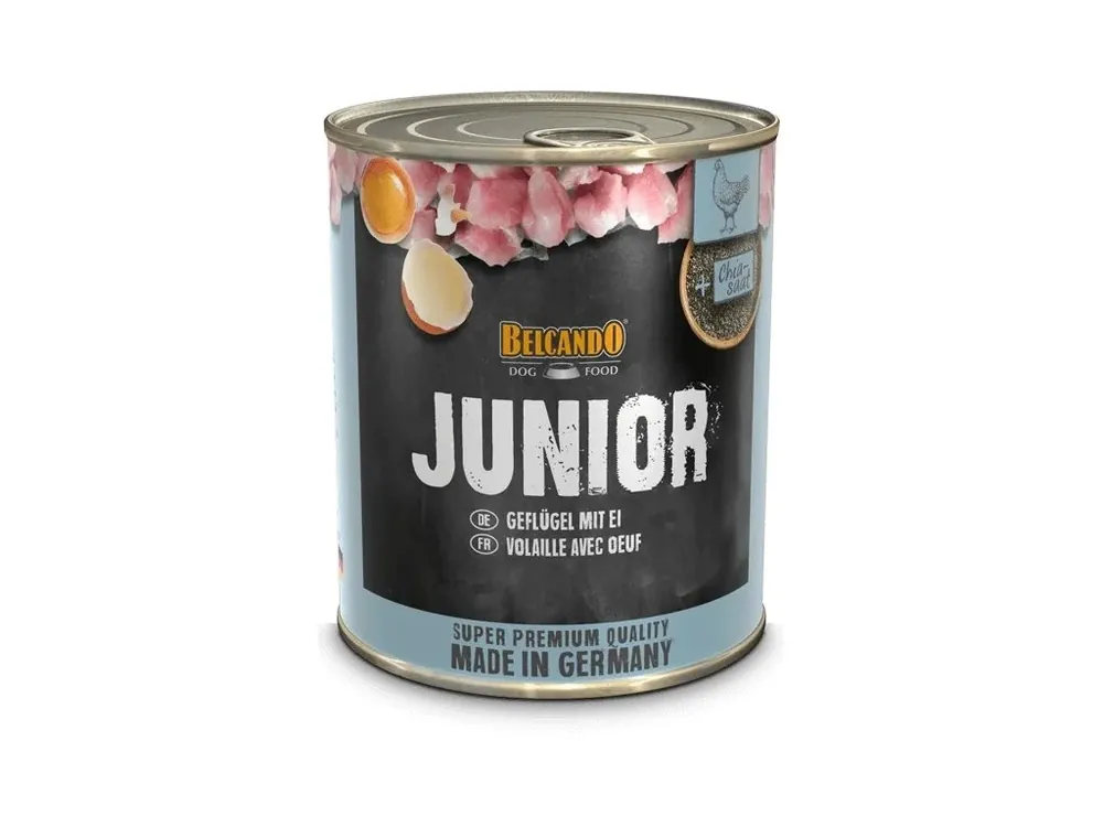 Belcando JUNIOR drůbeží s vejci - konzerva pro pejsky 800 g Výhodná Nabídka