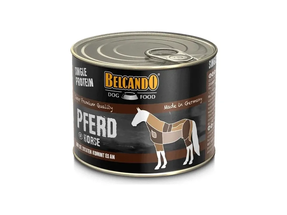 Originální Belcando Single Protein kůň - konzerva pro pejsky 200 g
