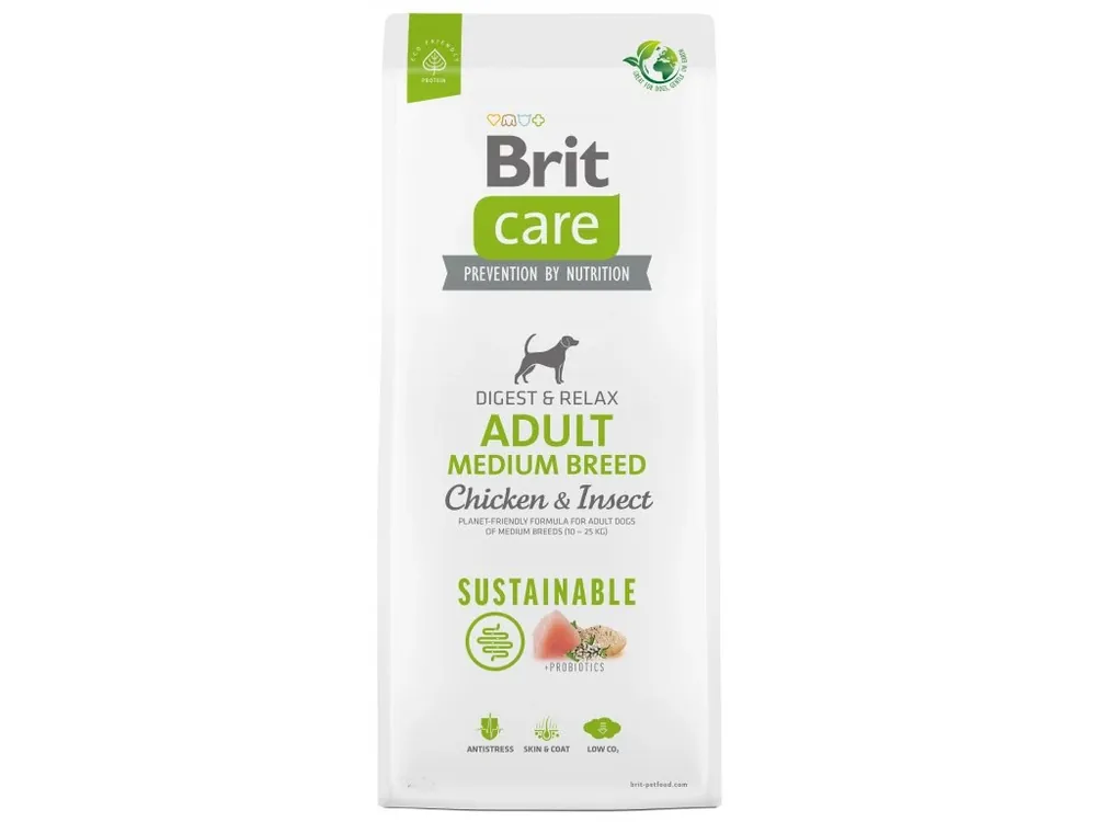 Akční Cena Brit Care Sustainable Adult Medium Breed 12 kg