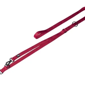 Sleva Nobby CLASSIC COMFORT vodítko nylon červená S-M 3m 20mm