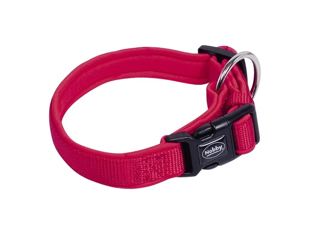 Nobby CLASSIC PRENO obojek neoprén červený XS 20-30cm Aktuální