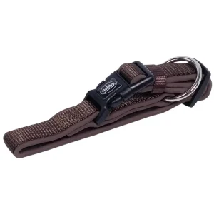 Akce Nobby CLASSIC PRENO obojek neoprén hnědý L/XL 50-65cm