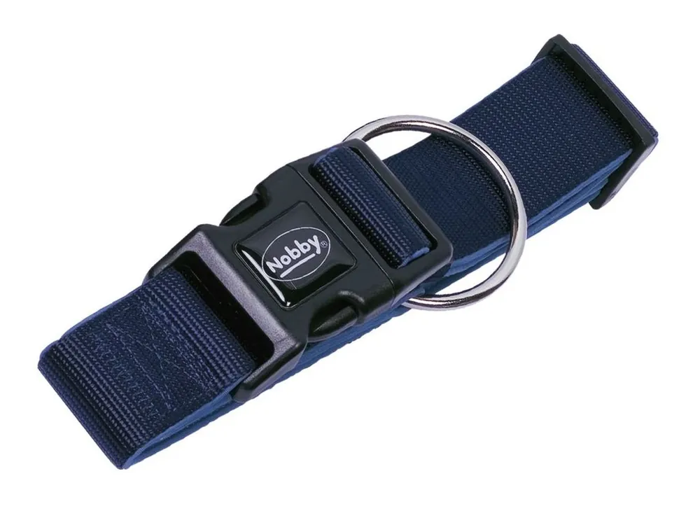 Nobby CLASSIC PRENO extra široký obojek neoprén tmavě modrá L 32-45cm Odeslání Ihned