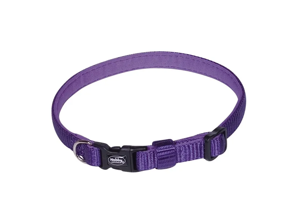 Bezpečná Platba Nobby CLASSIC PRENO Mini obojek neoprenový fialová XXS-XS 13-20cm