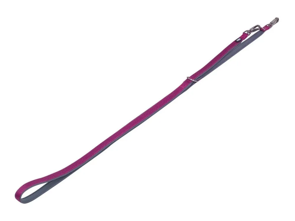 Nobby CLASSIC PRENO ROYAL vodítko neoprén malina M-L 200cm Výhodná Nabídka