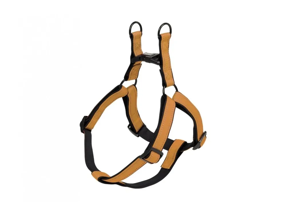 Rychlé Dodání Nobby Classic Reflect Soft reflexní postroj M 50-72cm zlatá