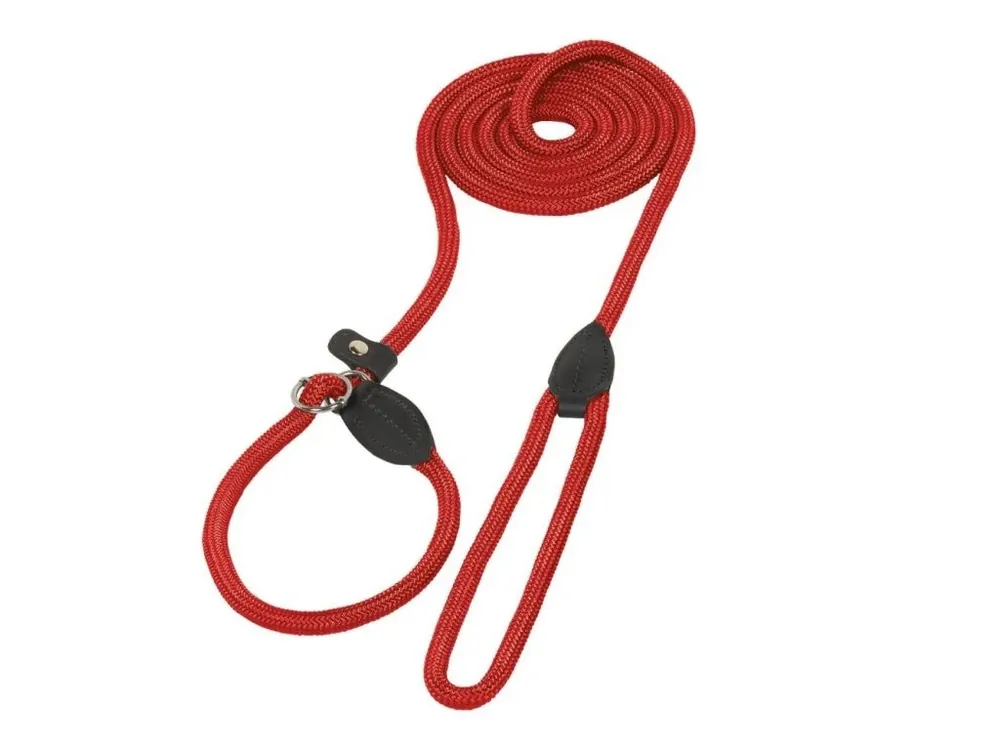 Aktuální Nobby FUN Royal vodítko s obojkem 170cm / 9mm červená