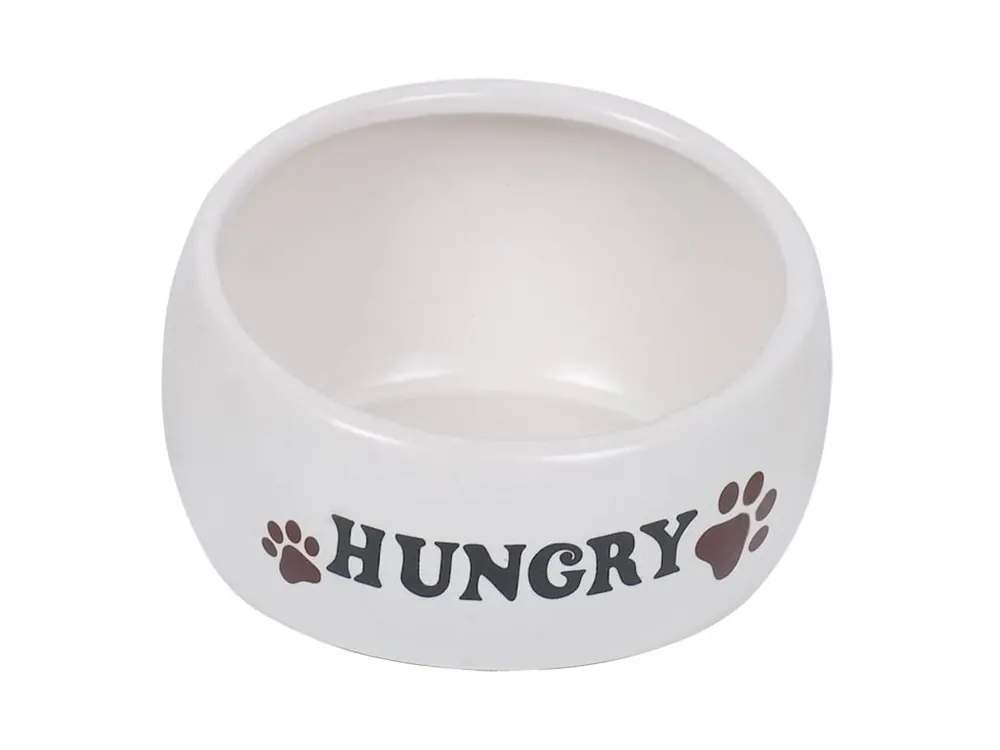 Nobby keramická ergonomická miska Hungry krémová 13 cm 300 ml Kup Teď