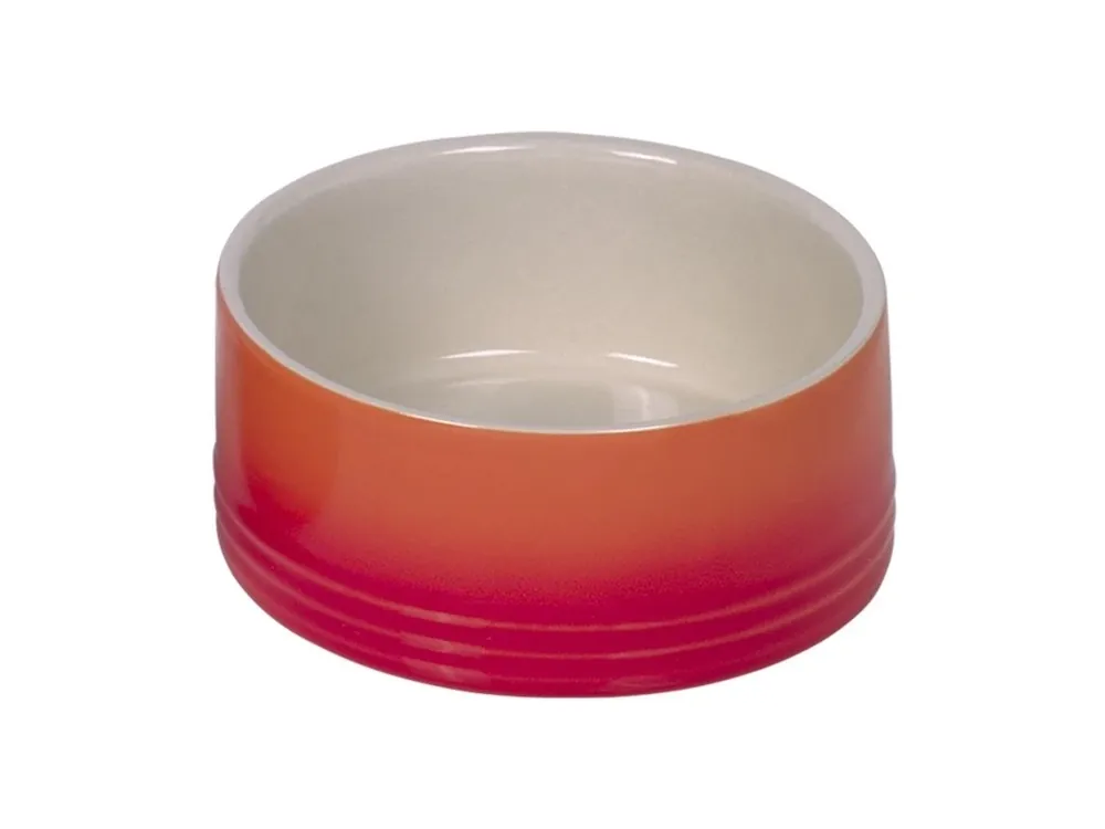 Víkendová Akce Nobby keramická miska GRADIENT oranžová 15,0 x 6,0 cm / 0,55 l