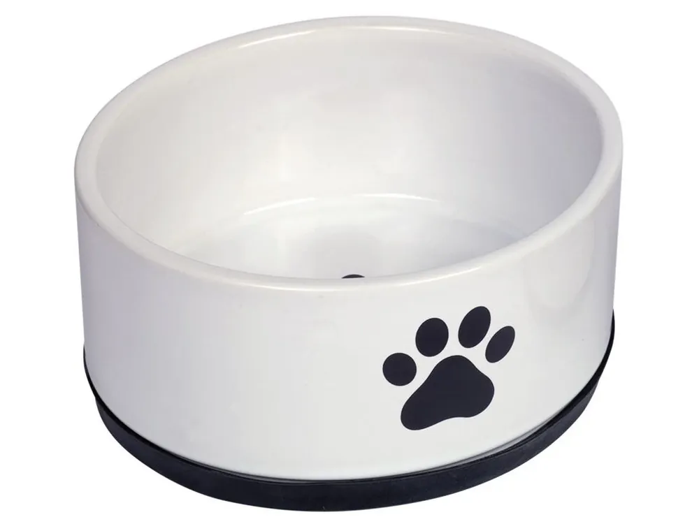 Nobby keramická miska PAW s protiskluzem modrobílá 17 x 8,0 cm/1,1 l Nejlepší Cena
