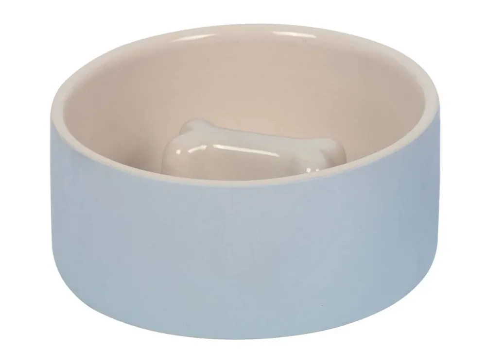 Nobby keramická protihltací miska Bone šedá 18 cm 1,00 l Dokud Zásoby Vydrží