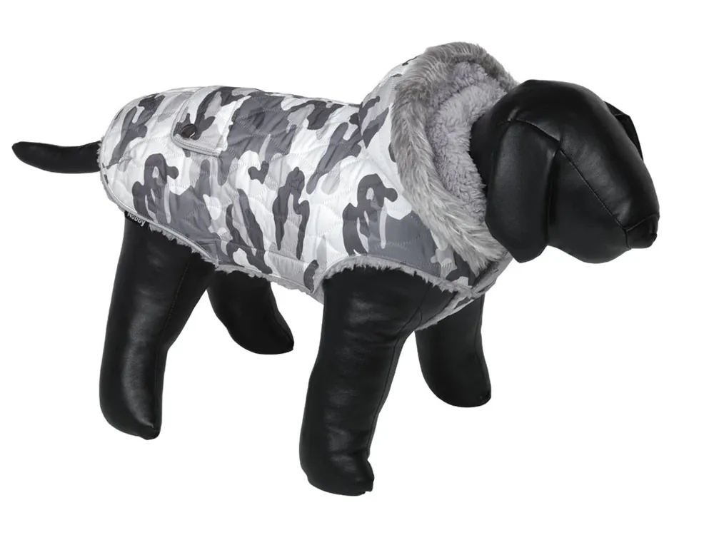 Nobby obleček pro psy POLAR 2v1 29 cm maskáčová šedá Must-Have
