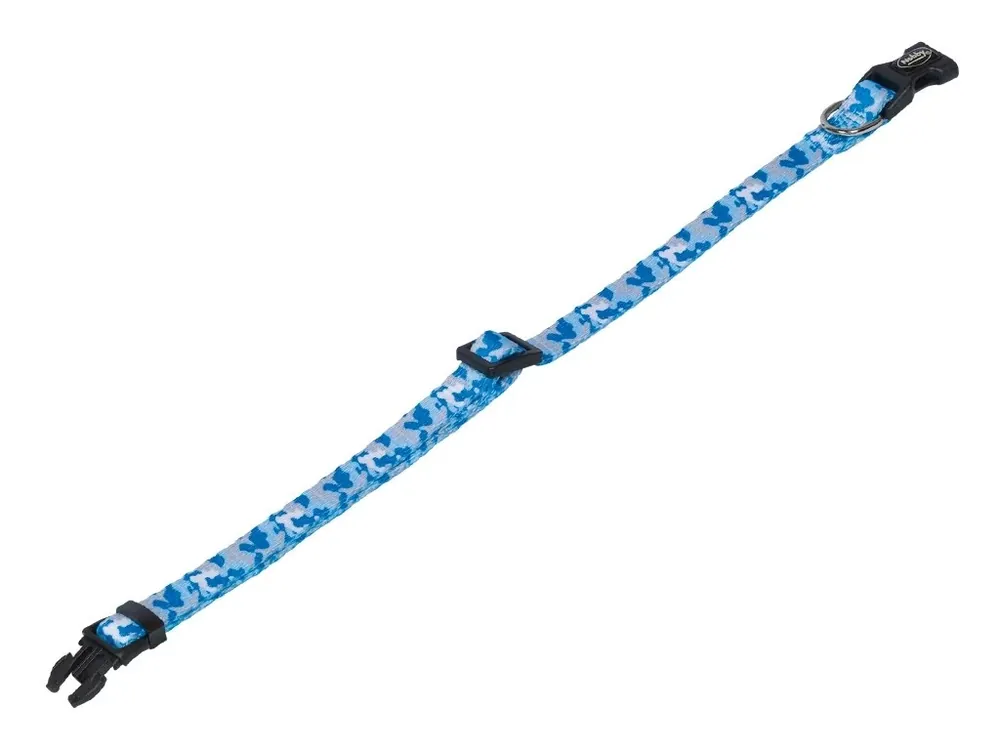 Hit Sezóny Nobby obojek maskáčový CAMOUFLAGE 20-35 cm modrá