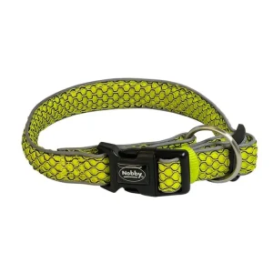 Akce Nobby Obojek MESH AIR L-XL 32 mm 50-65 cm žlutá