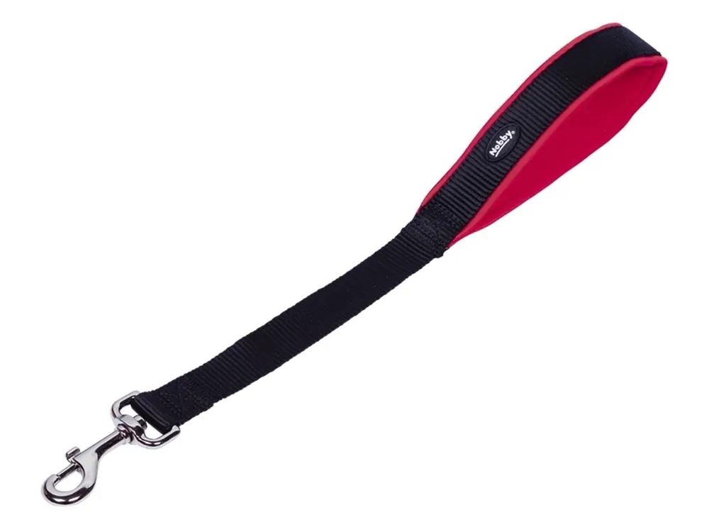 Nakupujte Hned Nobby ruční vodítko / couračka neoprén červená 45cm