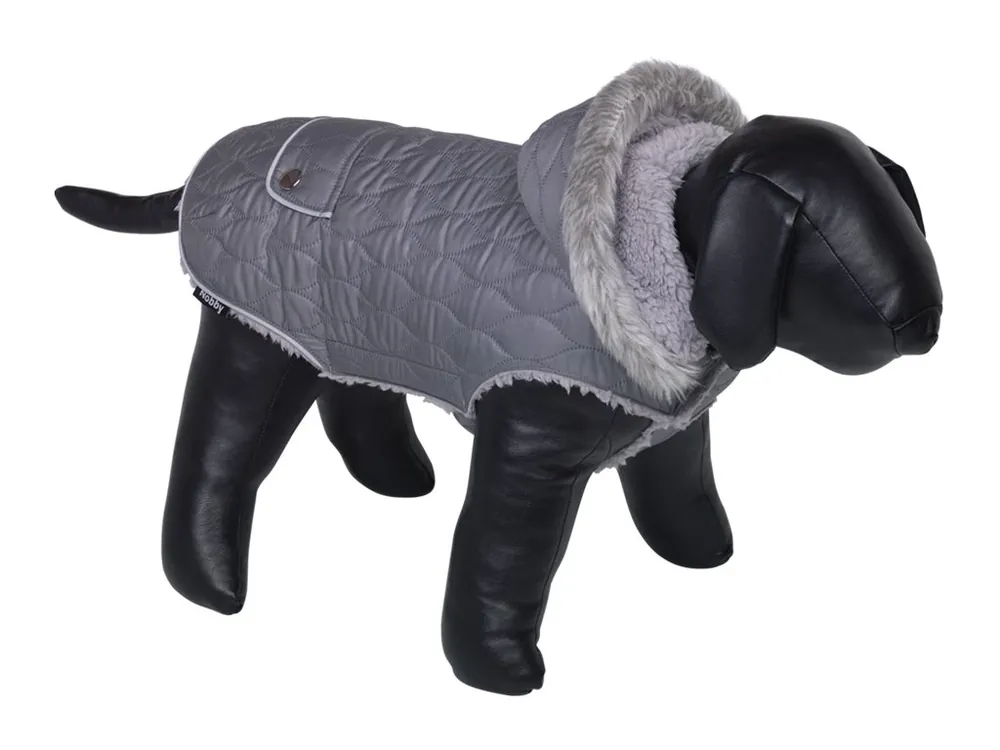 Nobby POLAR obleček pro psa s kapucí 60cm šedá Víkendová Akce