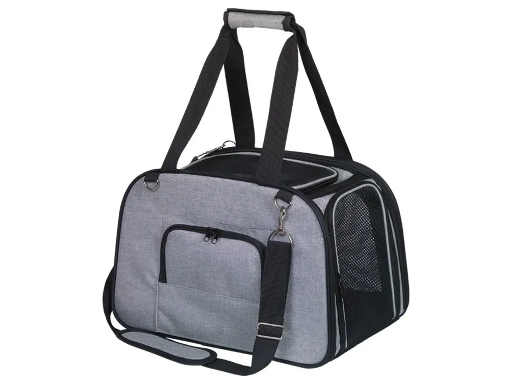 Vrácení Zdarma Nobby přepravní taška TALI do 7kg šedá 43 x 28 x 28 cm