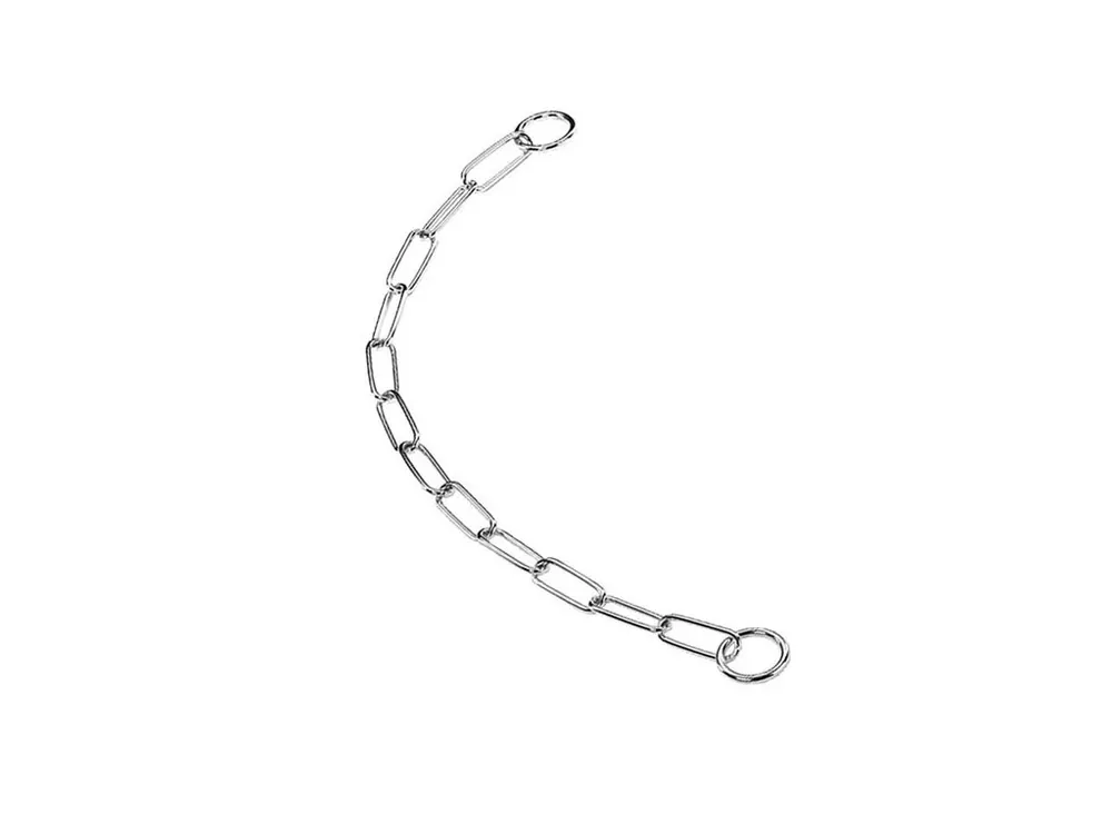 Nejlepší Volba Nobby řetízkový obojek velká oka chrom 50cm / 3mm