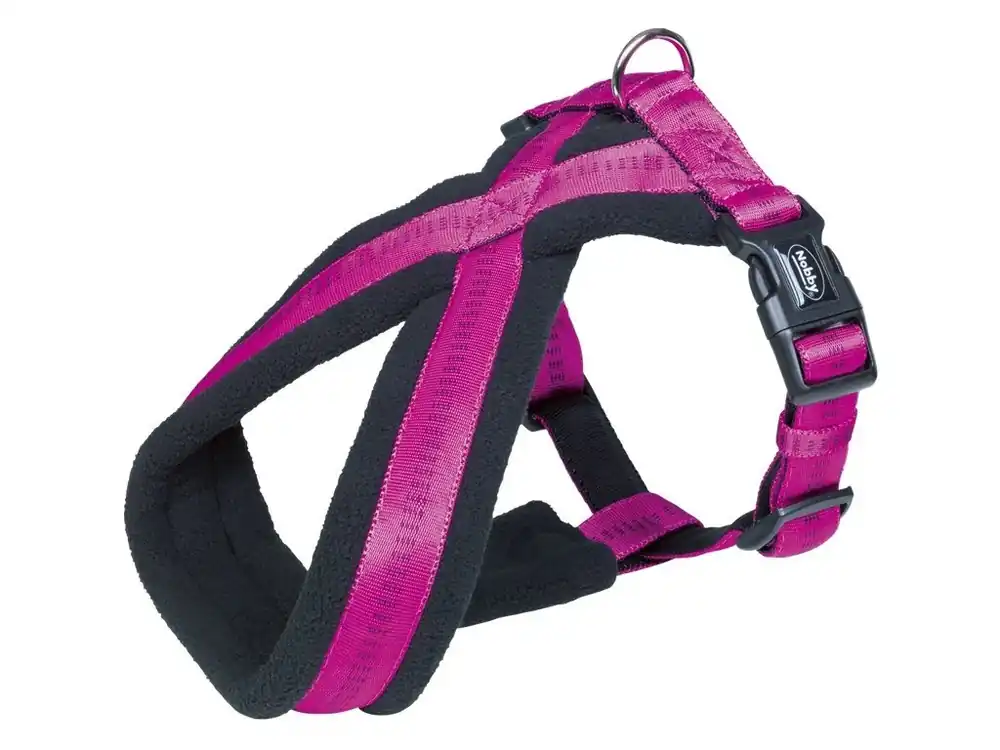 Poslední Šance Nobby SOFT GRIP COMFORT postroj do X fialový S 35-50cm