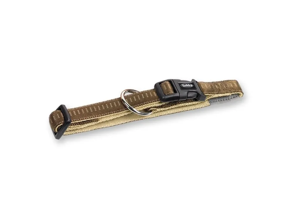 Víkendová Akce Nobby SOFT GRIP obojek 40-55cm / 25mm hnědá