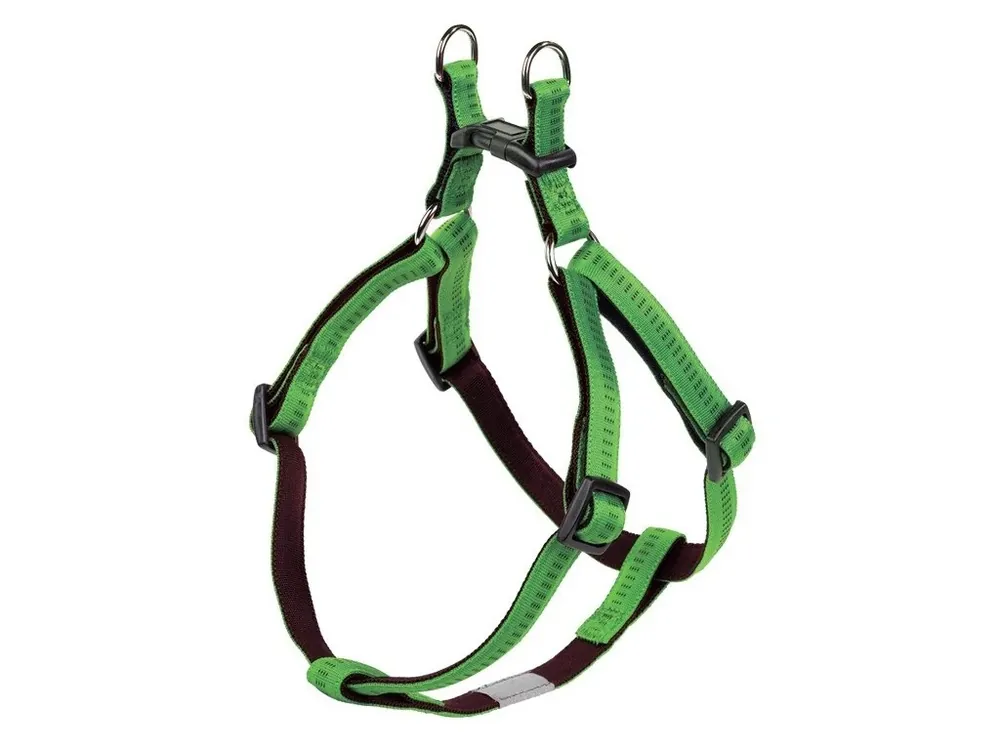 Must-Have Nobby SOFT GRIP postroj nylon M-L 50-72cm / 20mm zelená