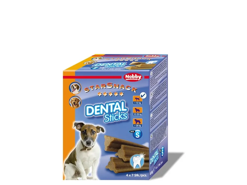 Sezónní Sleva Nobby StarSnack Dental Sticks Small dentální tyčinky 28ks / 400g