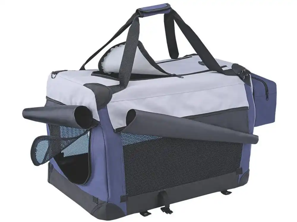 Nobby Traveller Plus M nylonový box kennelka pro psy 60x42x42cm Tovární Cena
