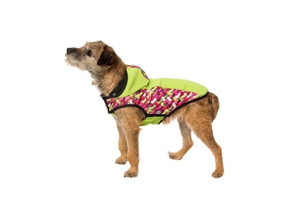 Nejlepší Cena Obleček pro psy vesta softshell Belinda 3D ratan zeleno-malinová 24cm