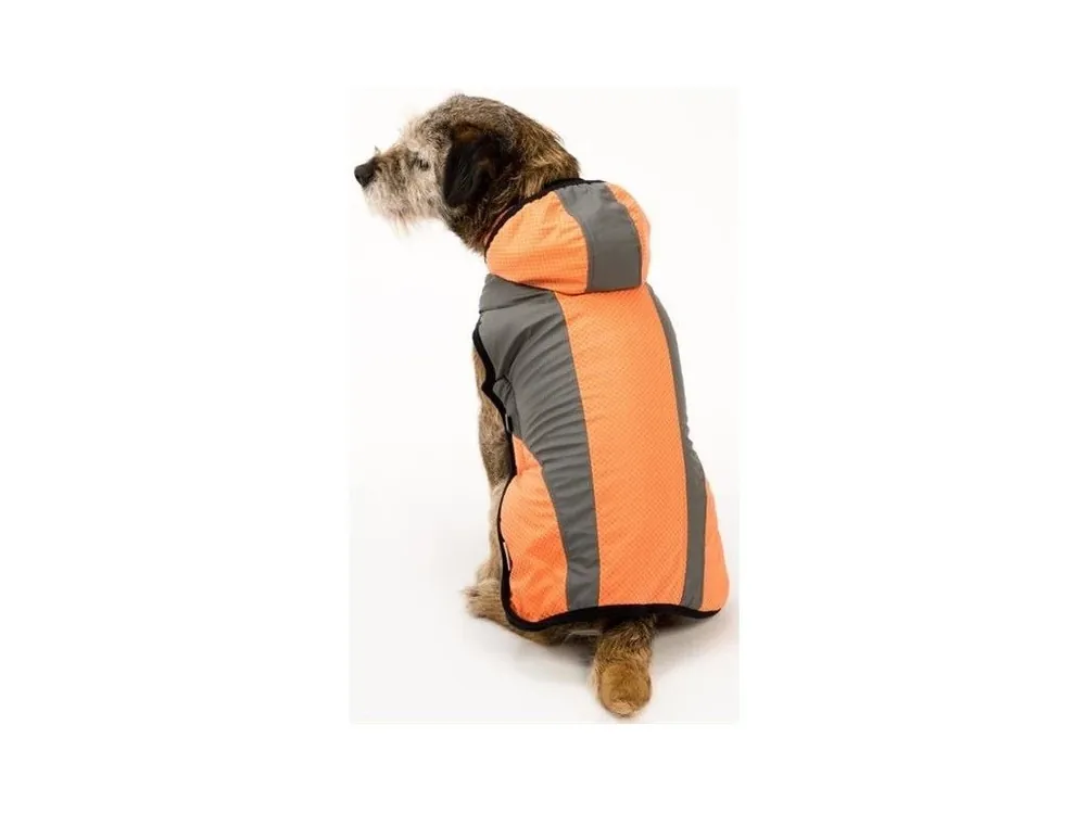 Obleček vesta Trekky LUX zateplená oranžovo-šedá 45cm Akce