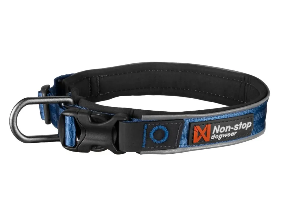 Obojek pro psy Non-Stop dogwear Roam, modrý Akce