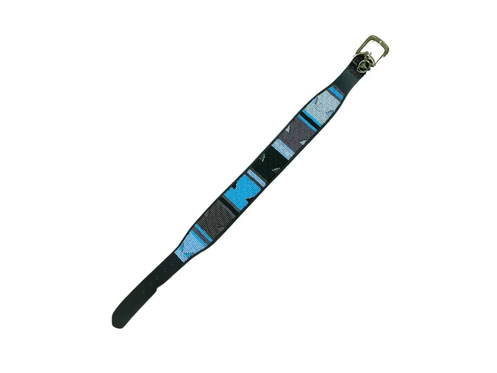 Přímo Od Výrobce Obojek pro psy The Kenyan Collection Masaj zdobený korálky, kožený, 60 cm