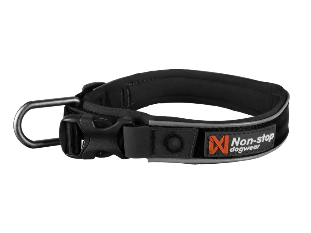 Rychlé Dodání Obojek pro psa Non-Stop dogwear Roam, černý