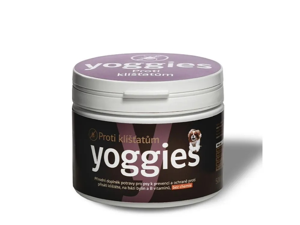 Ochrana proti klíšťatům Yoggies 500g Tovární Cena