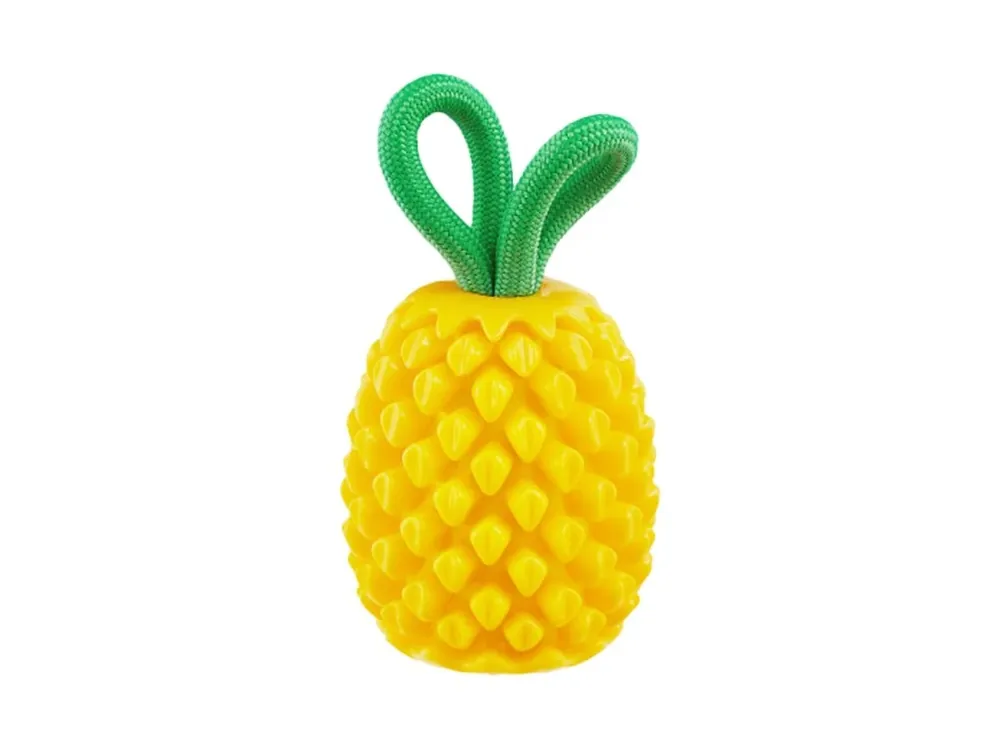Autentický Orbee-Tuff Ananas hračka pro psy 5v1