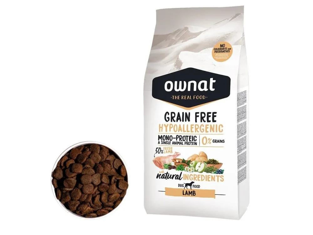 Časově Omezené OWNAT GF HYPOALLERGENIC DOG Lamb 12kg