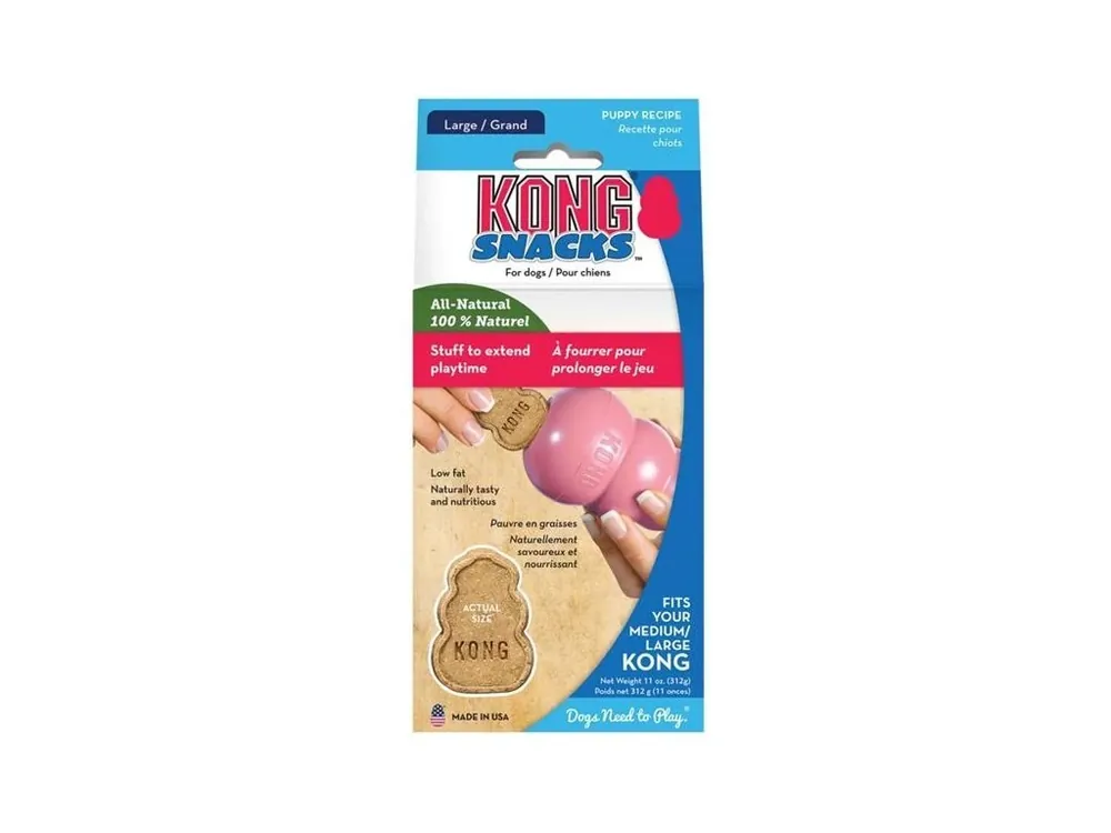 Vysoce Kvalitní Pamlsek do hraček KONG Snacks Puppy L - EXPIRACE 04/2024