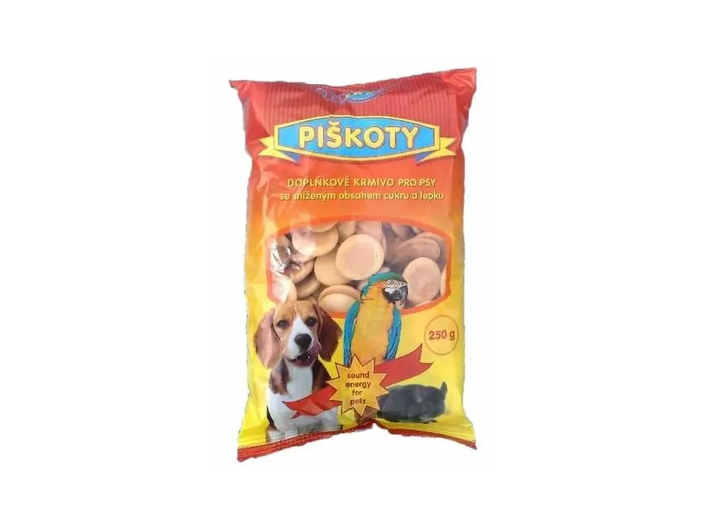 Sezónní Sleva Piškoty krmné Tobby 250 g