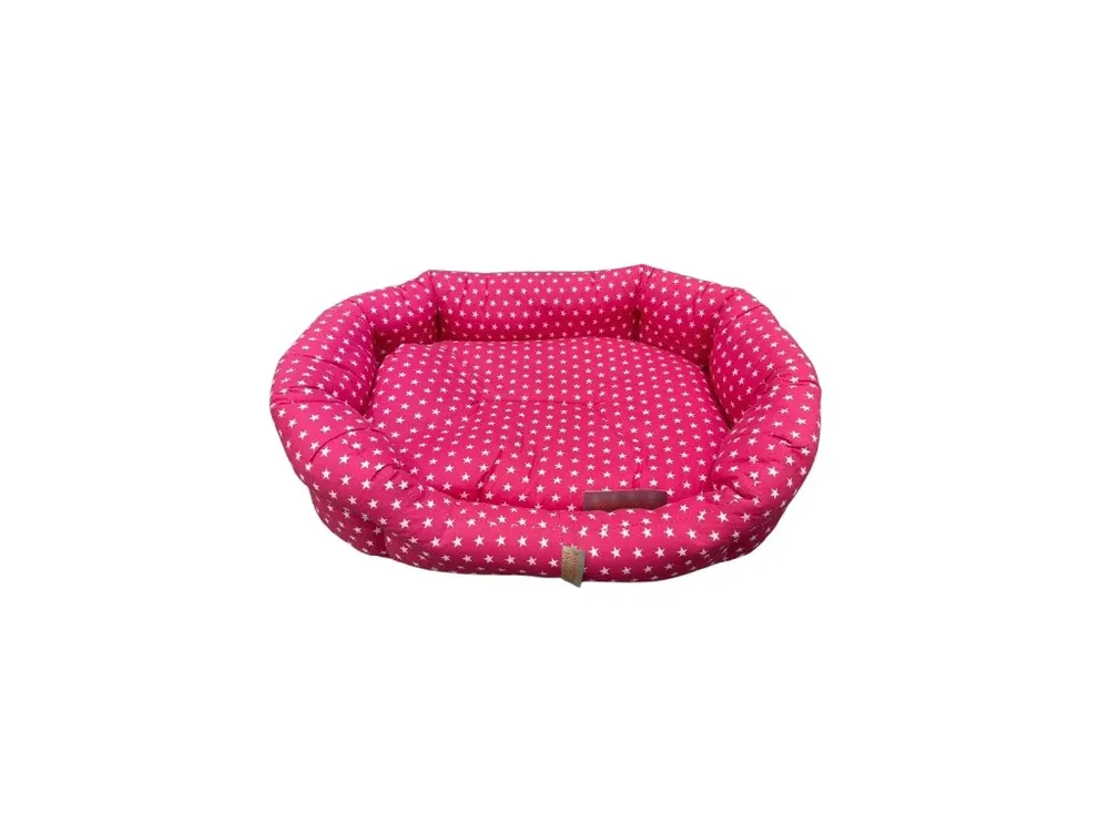 Pelech pro psy 8 hran bavl. hvězda malinový 60 cm Originální